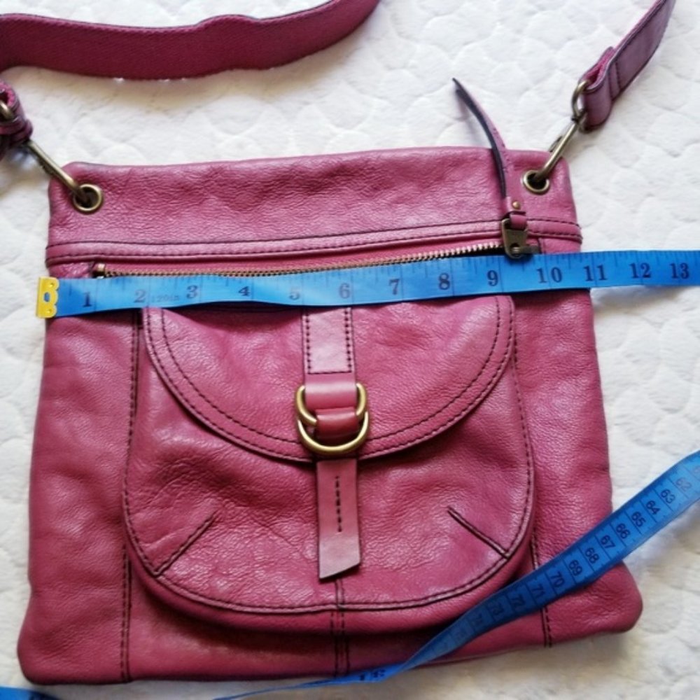 Fossil Raspberry Crossbody Purse - image 3